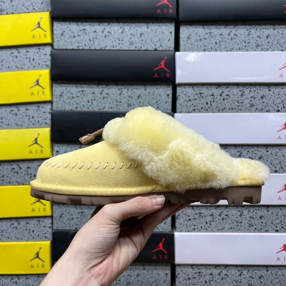 UGG Snow Boots – Soft Yellow (Style #1180370) | Sizes 35–40