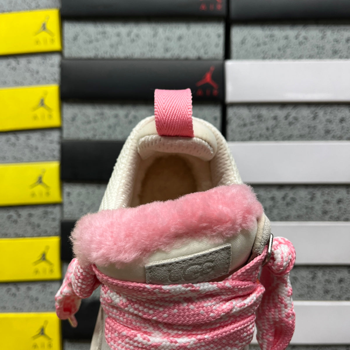 UGG Snow Boots – White Pink (Style #1144032) | Sizes 35–40