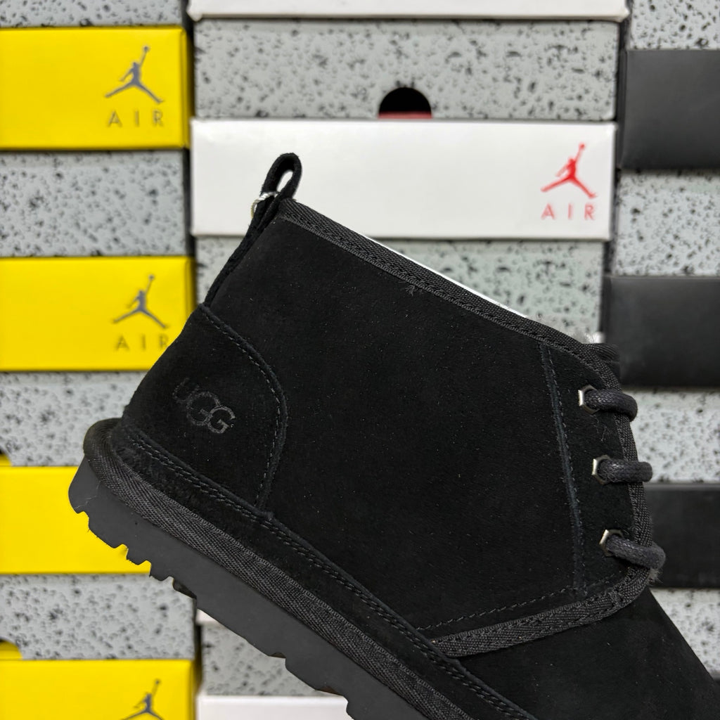 UGG Beckham Lace-Up Ankle Boot – Black (Style #W1094269) | Sizes 35–44