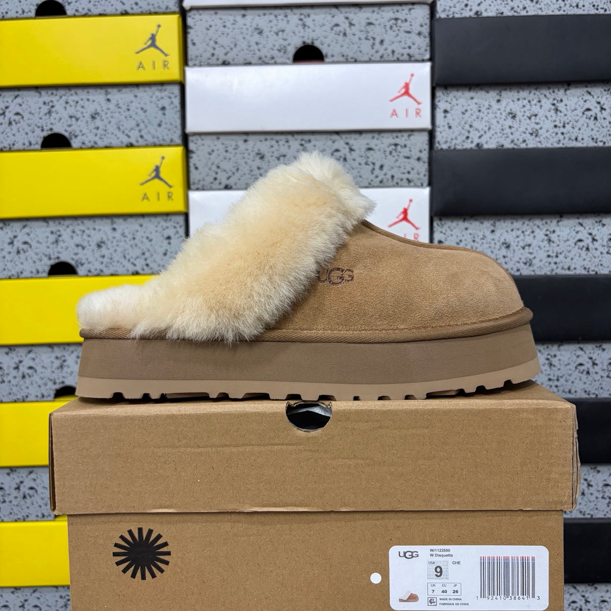 UGG Snow Boots – Chestnut Star Slide | 3cm Heel | Style #2550 | Sizes 35–40