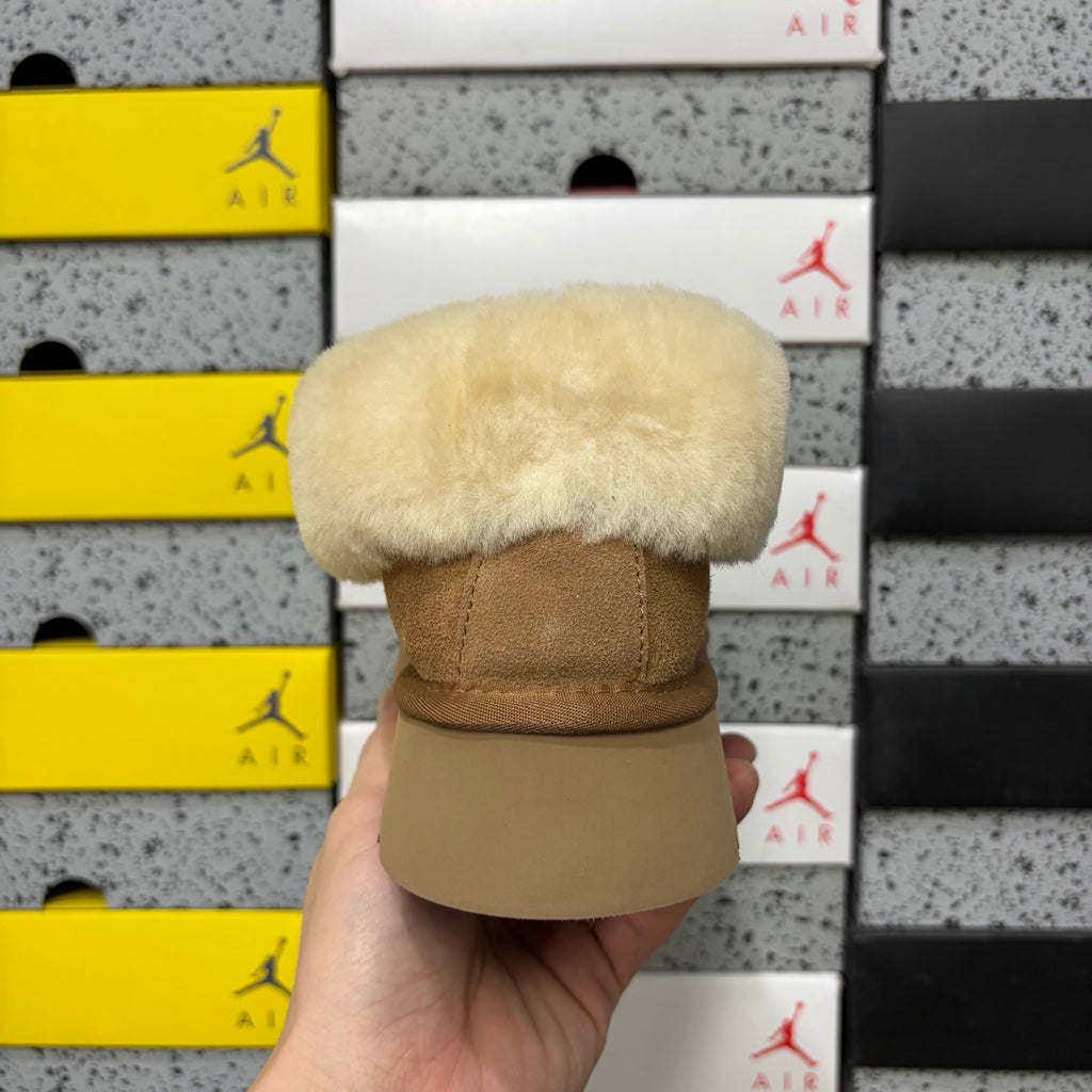 UGG Tazz Platform Slipper – Chestnut (Style #4810-3) | Sizes 35–40