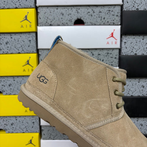 UGG Beckham Lace-Up Ankle Boot – Sand (Style #W1094269) | Sizes 35–44